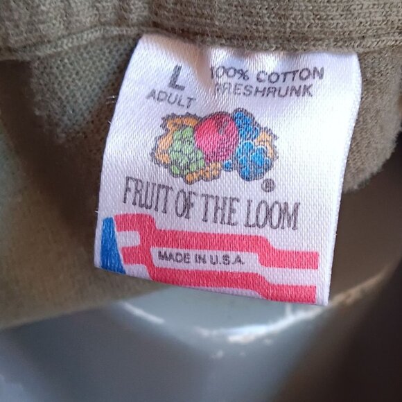 Single Stitch Vintage Men's T-shirt Large 80's Nebraska Marines Platoon Reunion - Picture 11 of 11